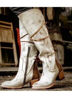 Freebird COSMO Tall Boots in Ice size 9